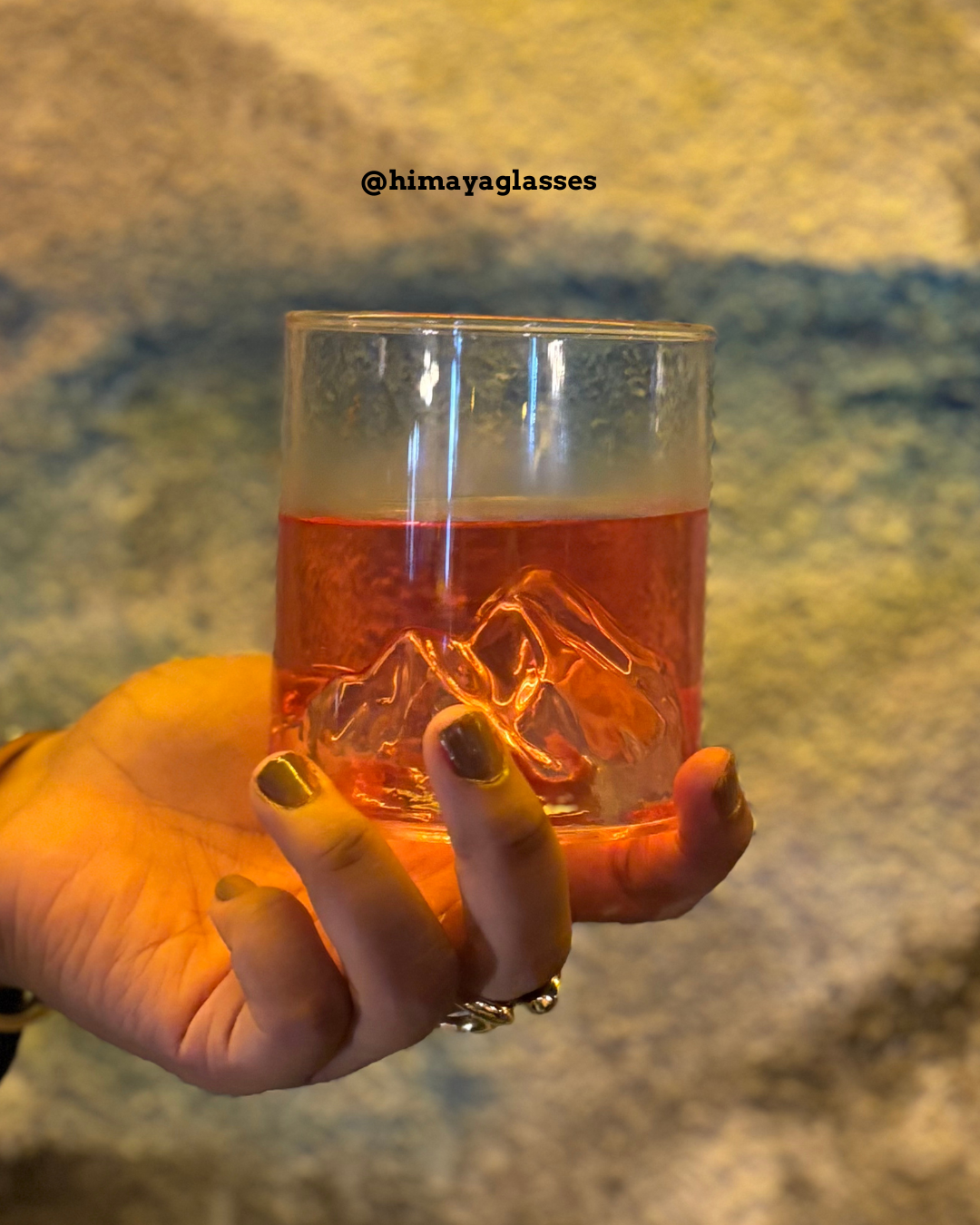 Himalayan Mountain Drinking Glasses | 300 ML