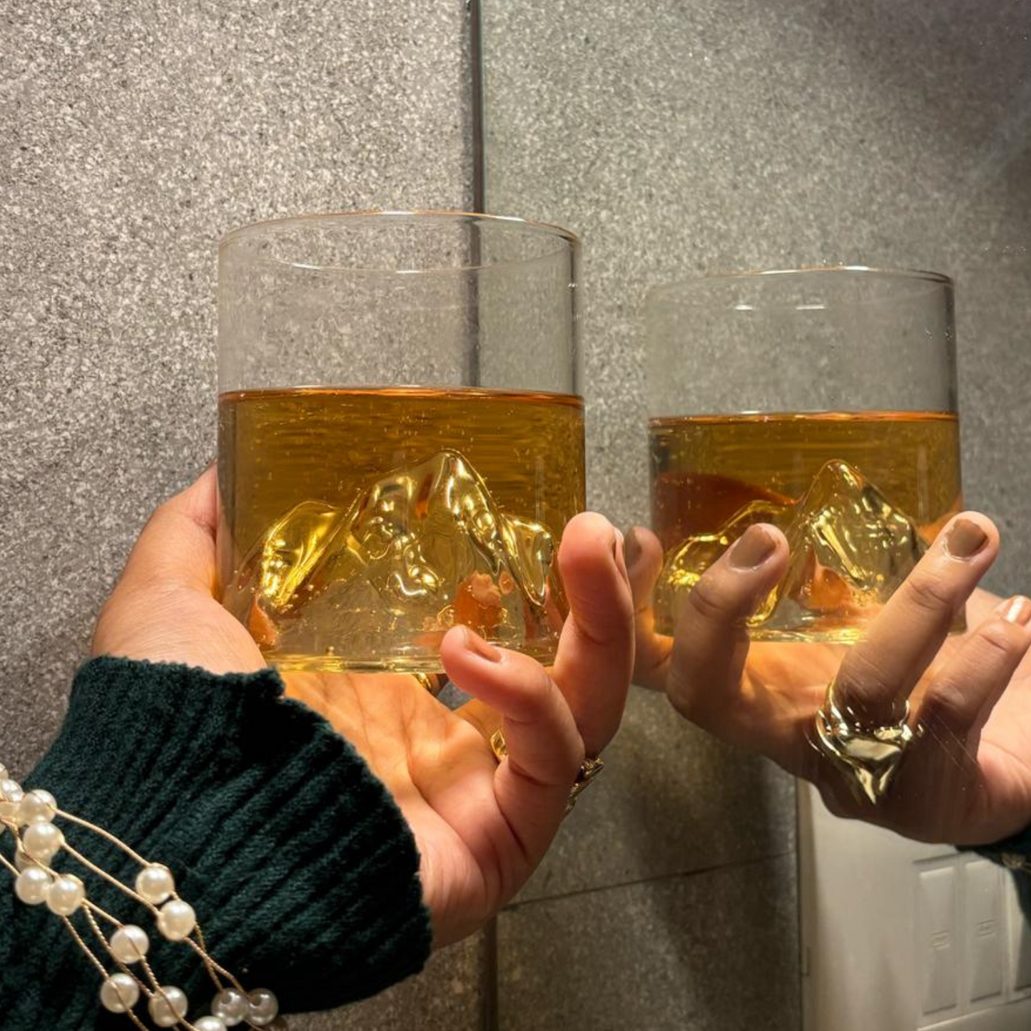 Himalayan Mountain Drinking Glasses | 300 ML